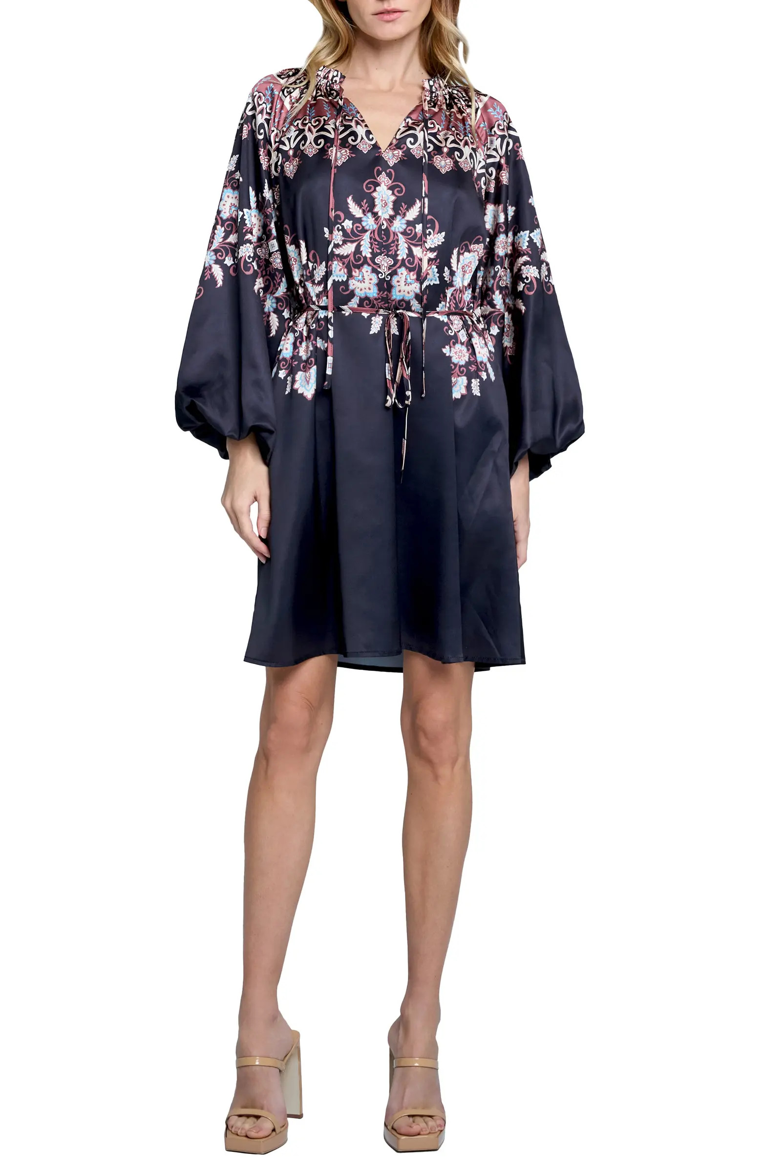 Liana Placed Paisley Long Sleeve | Nordstrom