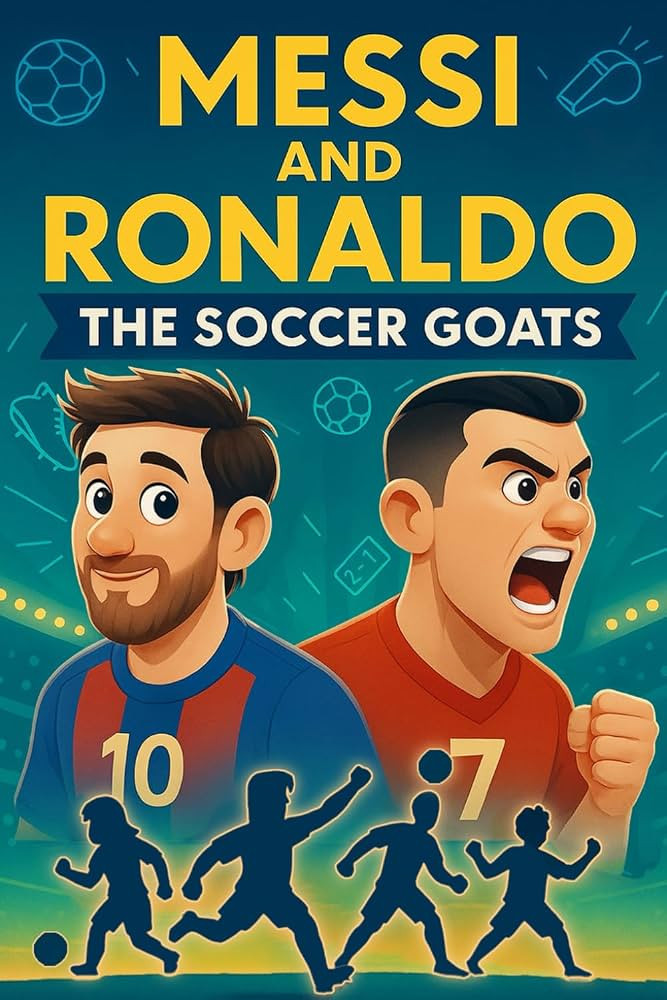 Messi and Ronaldo: The Soccer GOATs: A Kids' Guide to Skills, Spirit, Dreaming Big, and Becoming ... | Amazon (US)