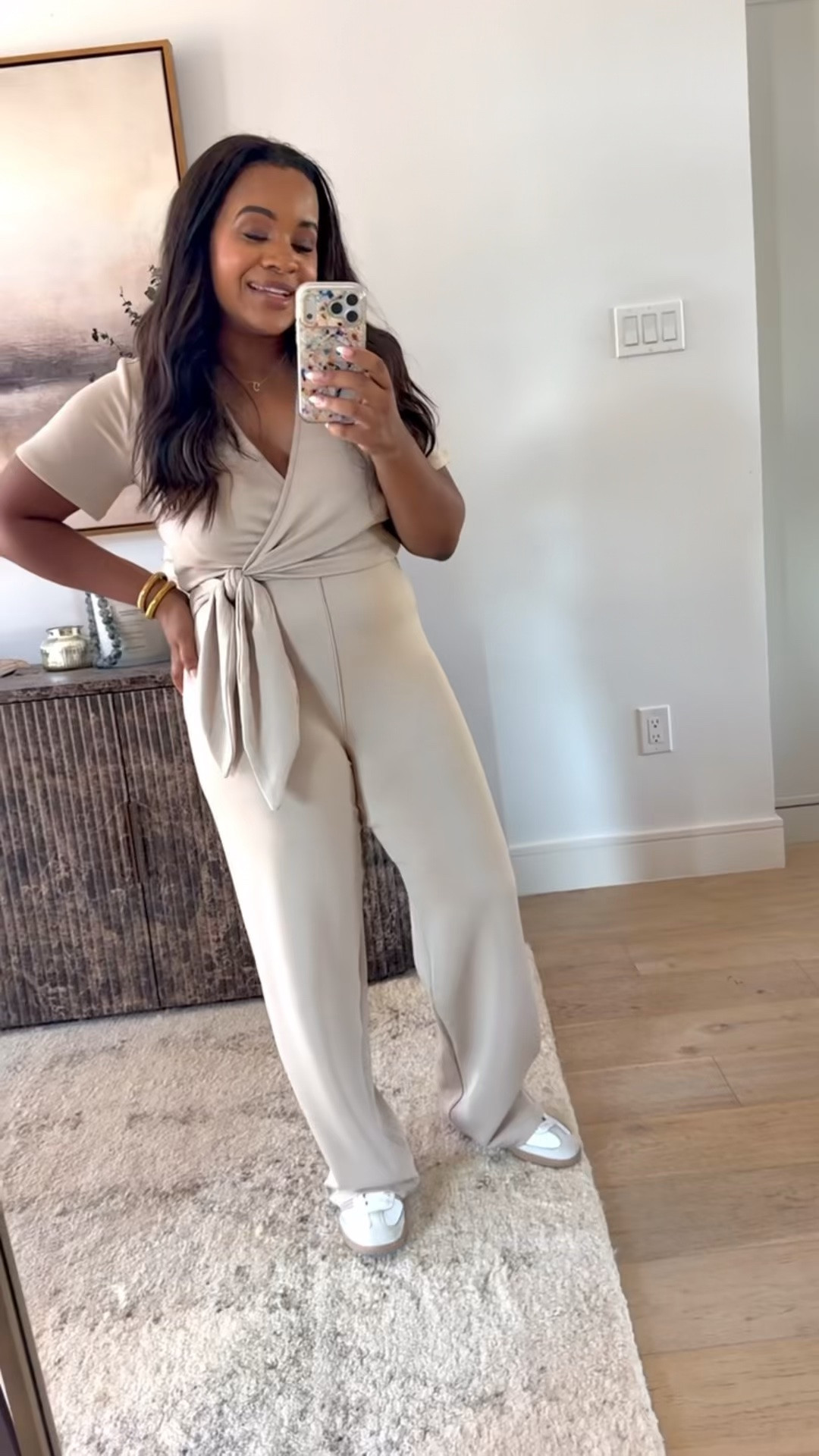 $59 Spanx AirEssentials jumpsuit! The tie-waist detail is perfect!

#LTKSaleAlert #LTKMidsize