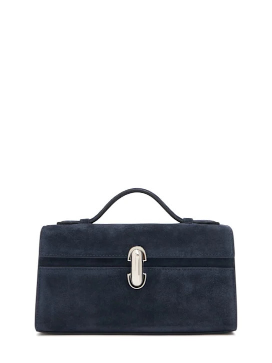 The Symmetry suede top handle bag | Luisaviaroma