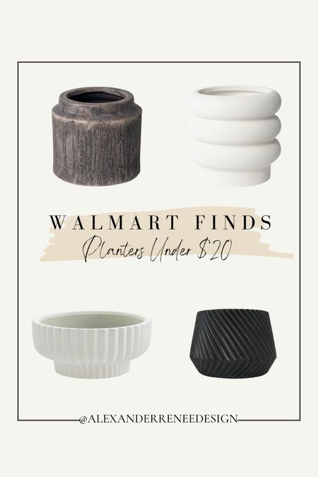 @walmart planters finds you can use for many uses #walmartpartner These are on sale under $15 

#LTKfindsunder50 #LTKhome #LTKsalealert