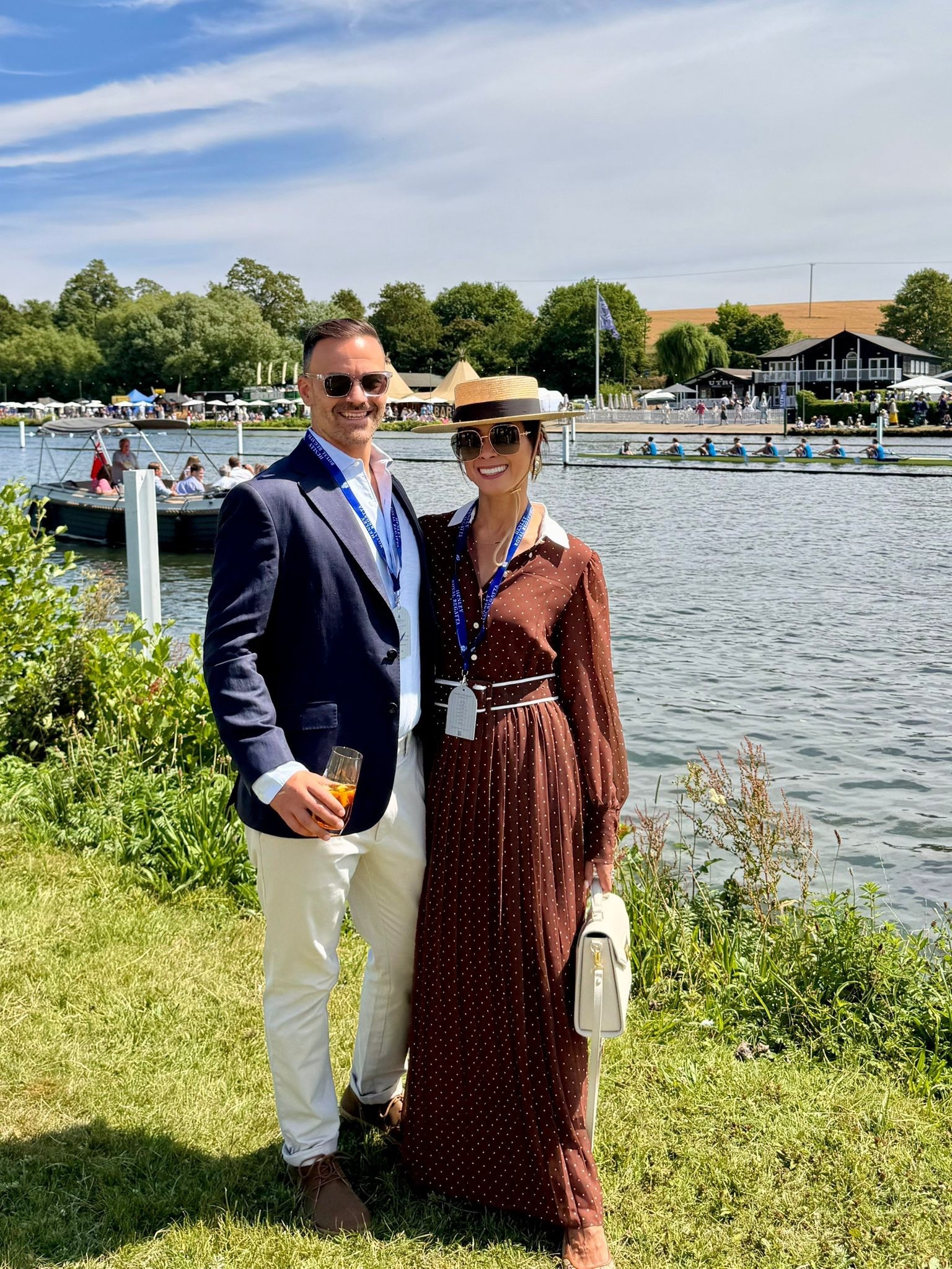 Full outfit for a brilliant day at Henley Royal Regatta - I wore Holland Cooper and I've also included Luke's outfit too from M&S as people often ask for smart men's outfit options too! 

#LTKsummer #LTKwedding #LTKuk