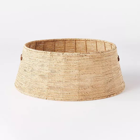 29" Christmas Woven Tree Skirt Natural - Threshold™ designed with Studio McGee | Target