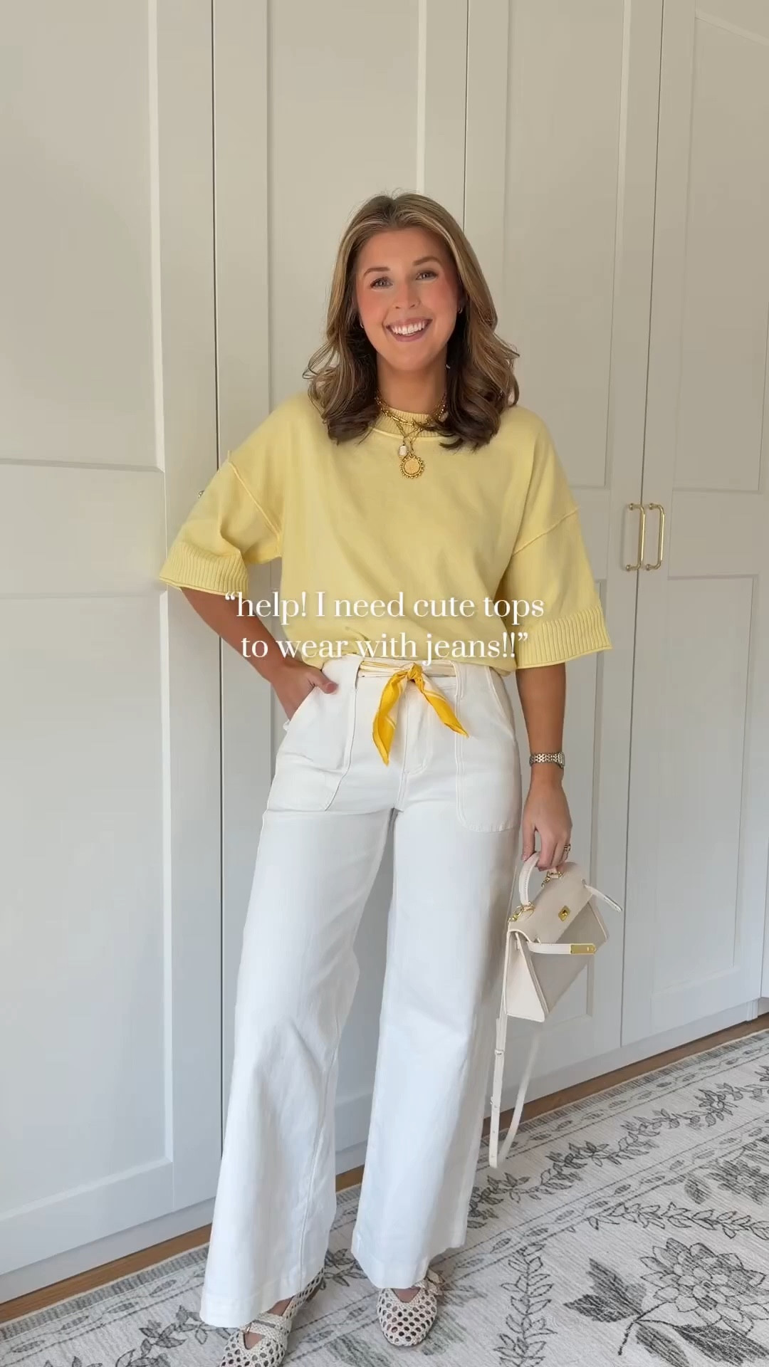 Cute and affordable tops for spring! Wearing a S! Code LOUISE15 for 15% off at Avara and Susan Shaw :)