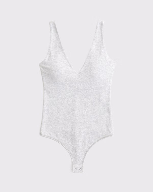 Bra-Free Plunge Bodysuit | Abercrombie & Fitch (UK)