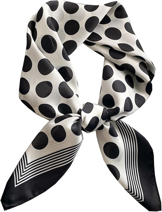 Saiusloa Neck Scarf For Womens Silky Head Scarves Hair Bandanas Square Scarf Fashion Accessories ... | Amazon (US)