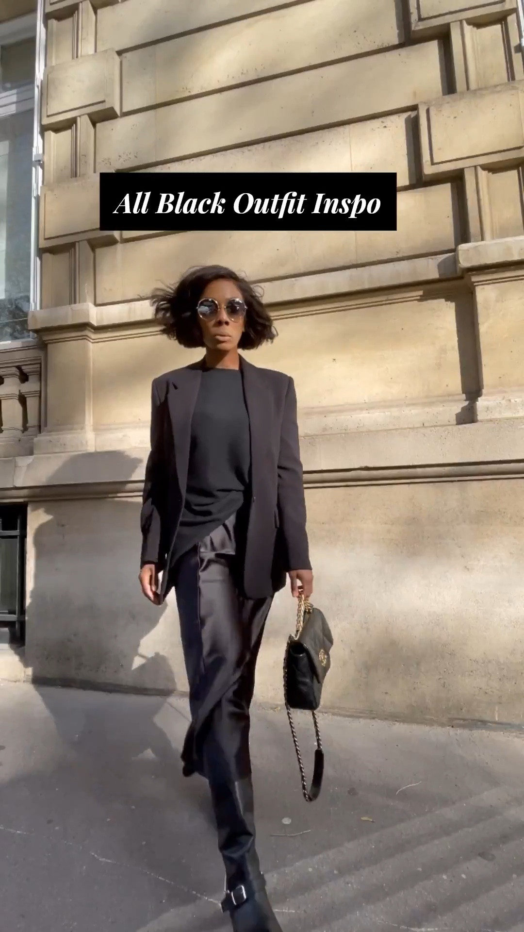 When in doubt wear black. A black outfit is chic, and always in style no matter what season. 

Today’s fall outfit: A black satin  slip skirt from Mango paired with an oversized black blazer and black cashmere sweater. To complete the look, I accessorized with a black pair of cowboy boots and Chanel 19 bag. 

For reference: I’m wearing the skirt in size . 

#LTKStyleTip #LTKOver40
