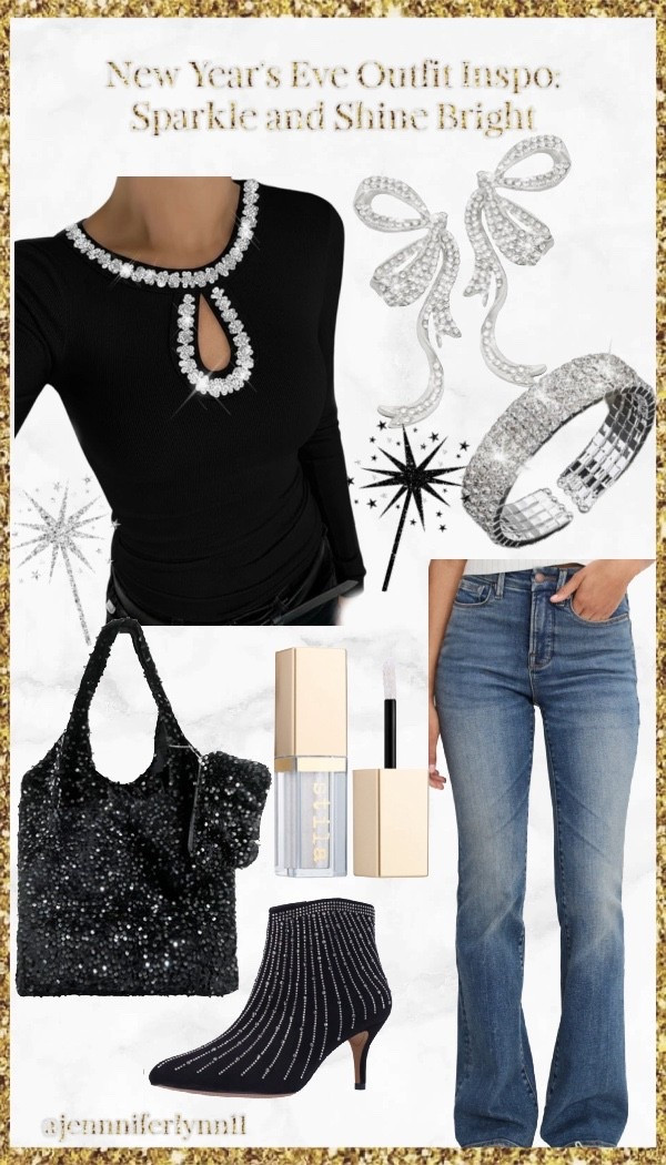 A Sparkle and Shine Bright look for NYE! What is NYE without some sparkle?! 
Silla Eyeshadow Shade:  Perlina

#LTKSeasonal #LTKHoliday #LTKFindsUnder50