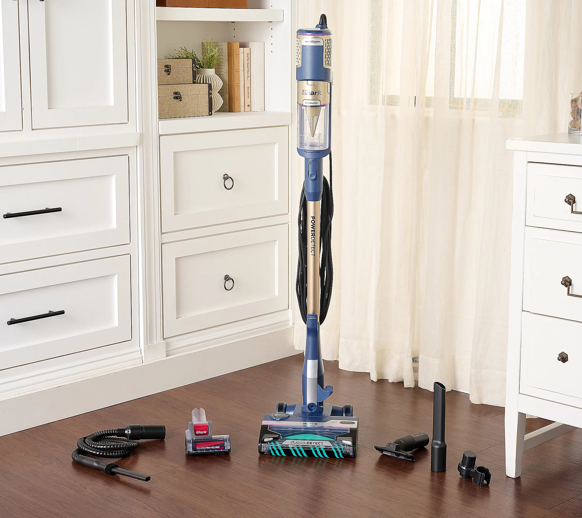 As Is Shark PowerDetect Reverse Clean Corded Stick Vacuum w | QVC