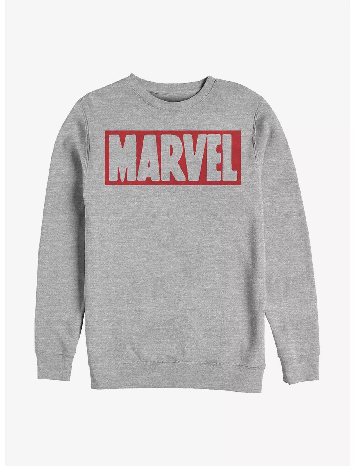 Marvel Brick Logo Simple Sweatshirt | Hot Topic | Hot Topic