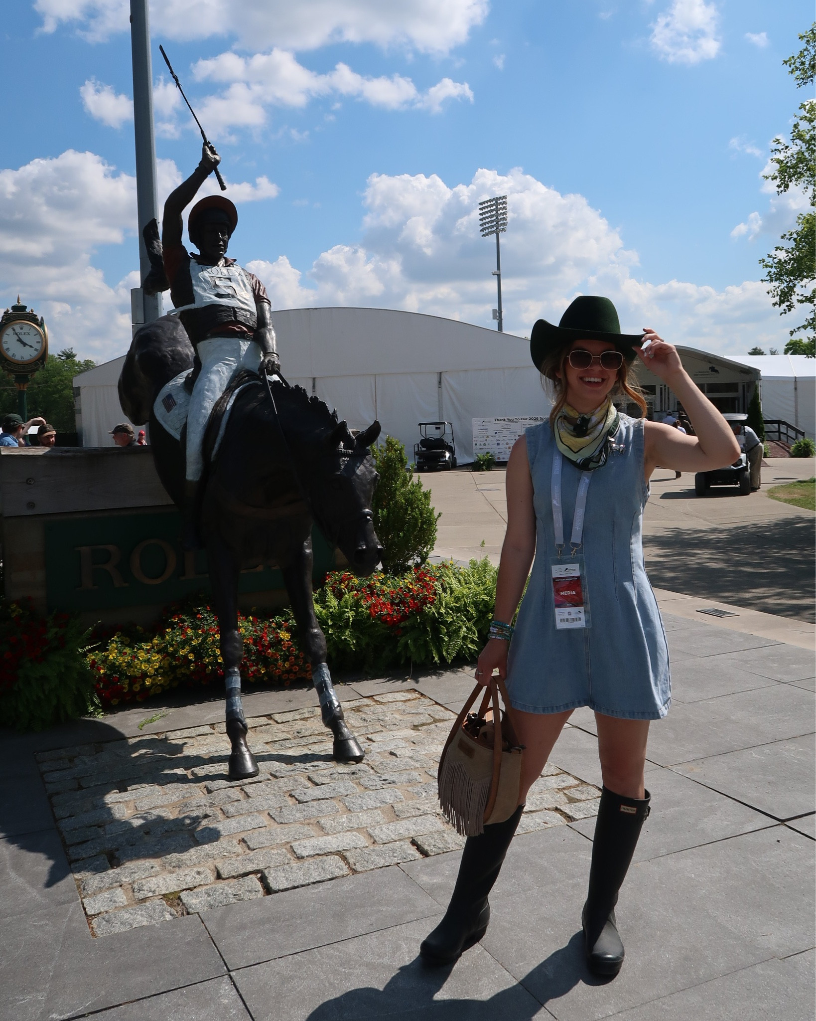 Afraid I’m still a little too cowgirl to join the English side but there is truly nothing better than watching horses all day long 

#LTKFestival #LTKootd #LTKdayinmylife