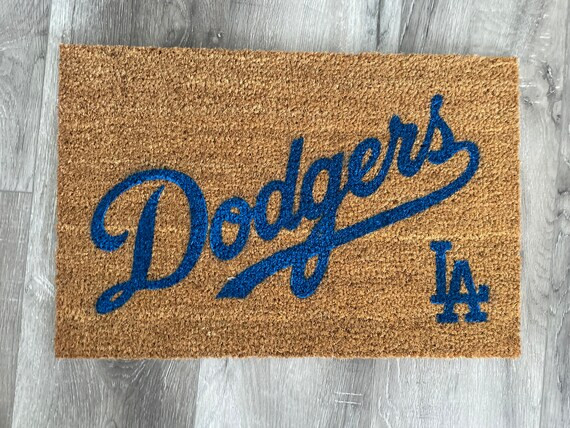Los Angeles Door Mat  Welcome Mat  Bleed Blue | Etsy | Etsy (US)