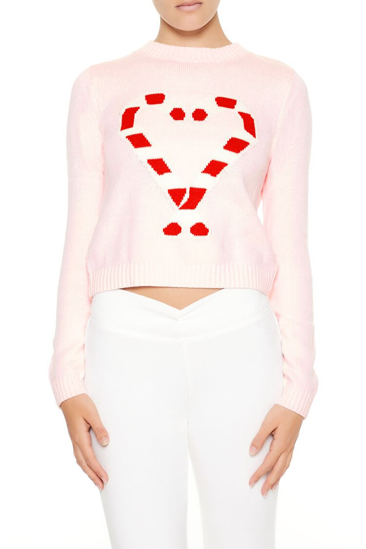 Candy Cane Graphic Sweater | Forever 21