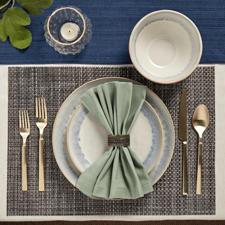 Plotnick Stoneware Dinnerware - Set of 12 | Wayfair North America