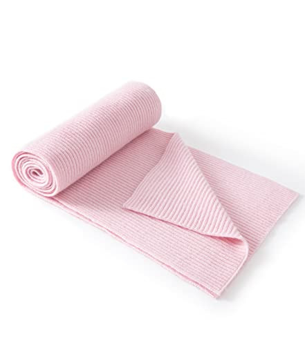 Lallier Cashmere Wool Scarf, Ultra Soft Classic Ribbed Solid Color Winter Scarf for Men and Women... | Amazon (US)
