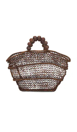 The Comporta Tote Bag in Cocoa | Revolve Clothing (Global)