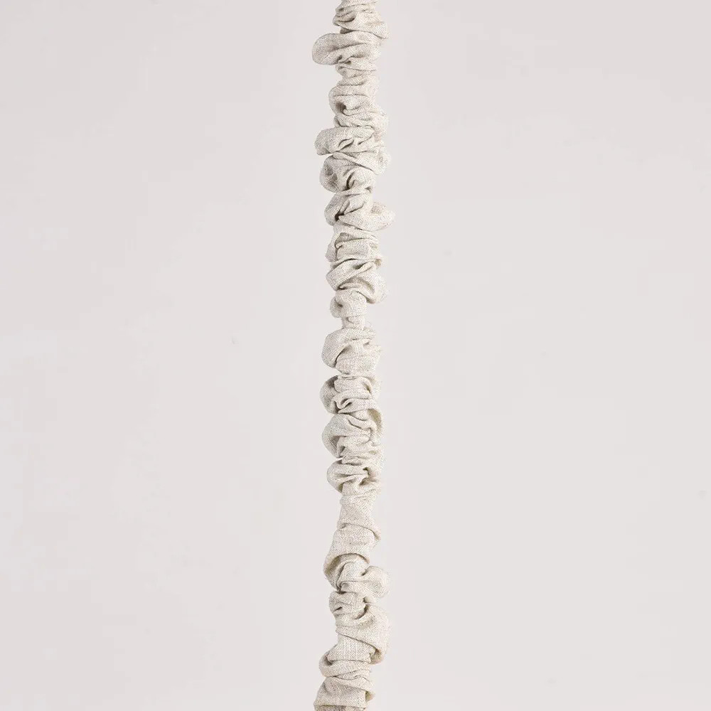 Fabric Cord Cover for Electric Wire and Lamp Chain,6 Feet Length Linen Material Bleached Linen Co... | Amazon (US)