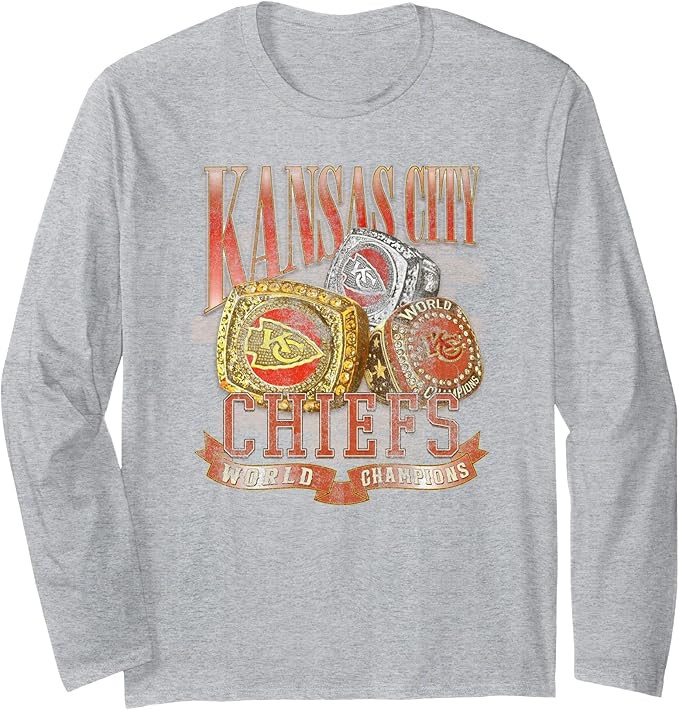Brittany Mahomes x NFL Kansas City Chiefs Long Sleeve T-Shirt | Amazon (US)