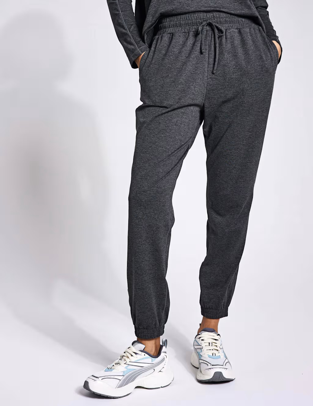ReSet Cuffed High Waisted Relaxed Joggers | Marks & Spencer (UK)