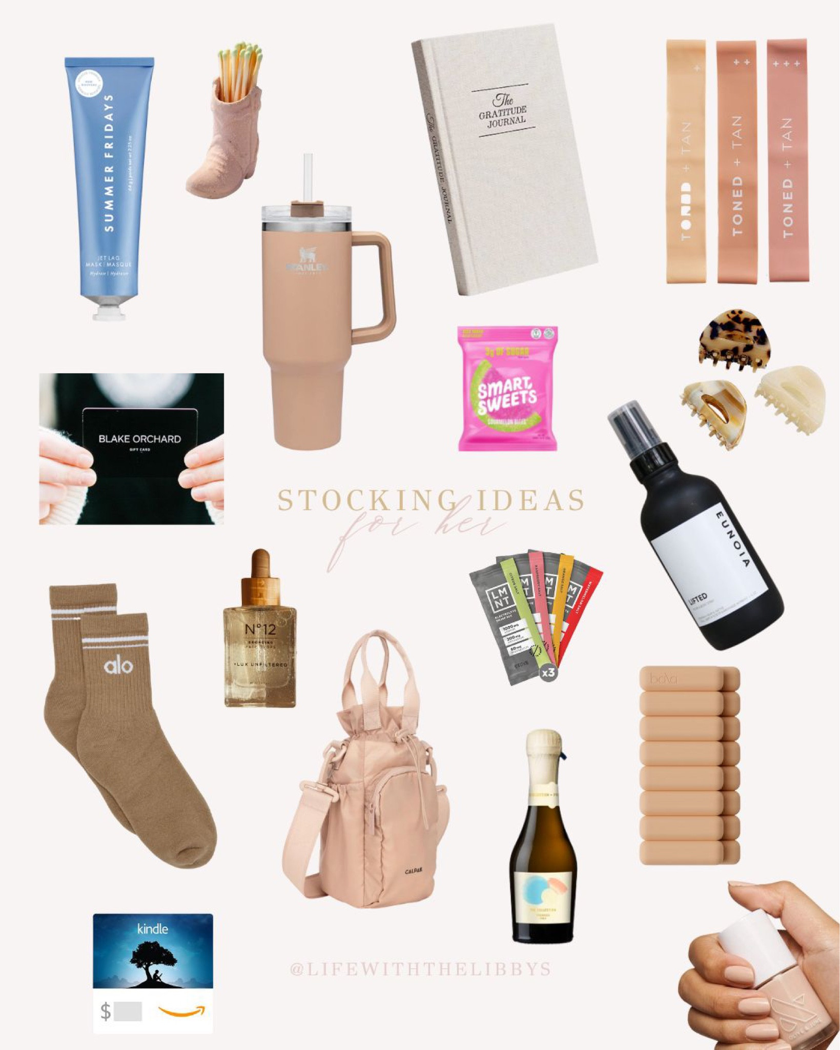 Stocking stuffer gift ideas for the women in your life. 

#LTKGiftGuide #LTKunder50 #LTKHoliday