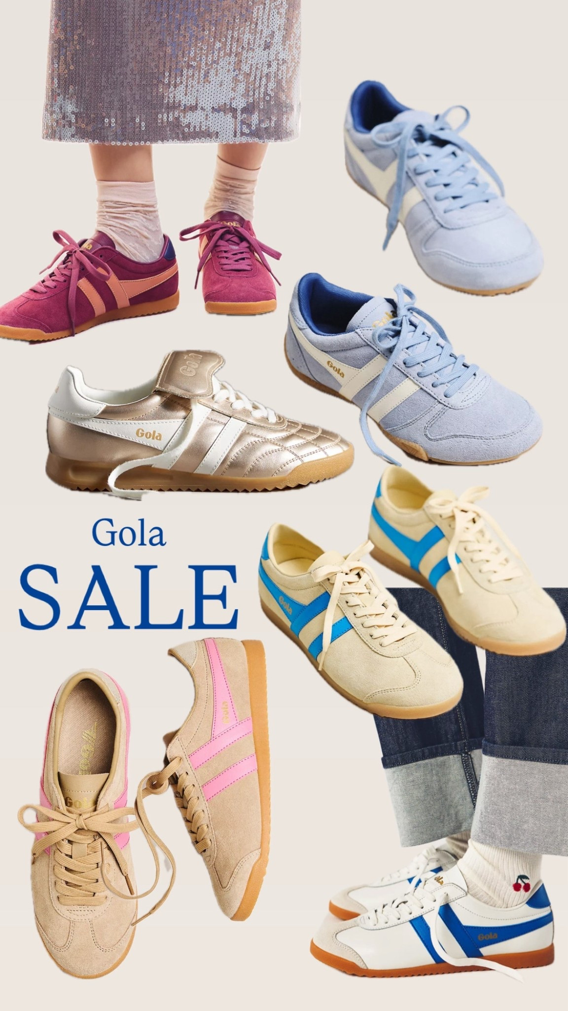 Insane sale today on the popular Gola shoes! I love my pair— they are really comfortable & lightweight. 

#LTKootd #LTKgrwm #LTKdayinmylife