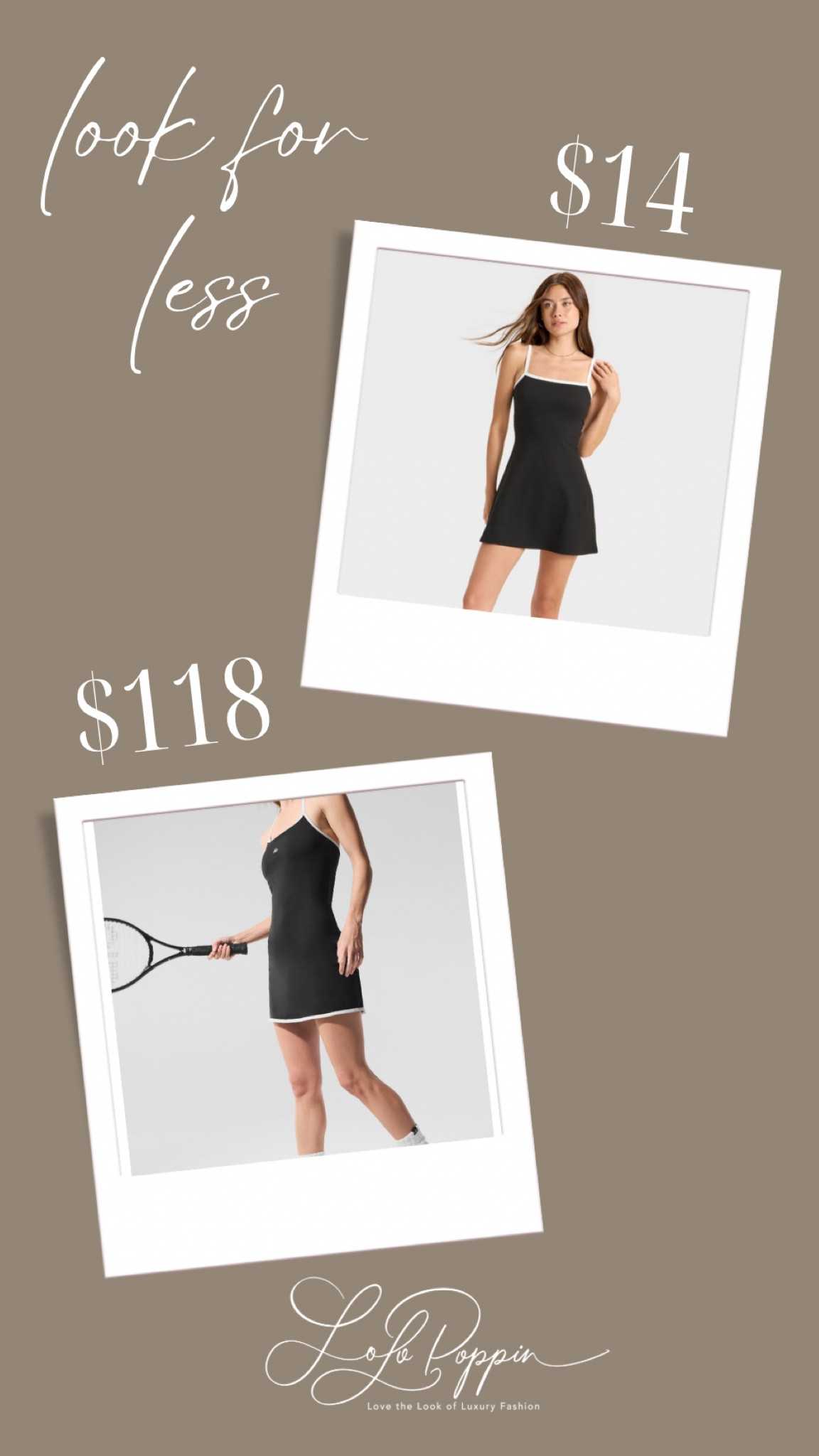Tennis style dress on SALE for $14, the sale dress does not have the built in shorts so you won’t be using it for tennis but perfect for a casual look + athleisure. Multiple color ways available. 


Black dress
Summer dress
Tennis dress
Sale dress 
Casual look 

#LTKSeasonal #LTKSaleAlert #LTKStyleTip