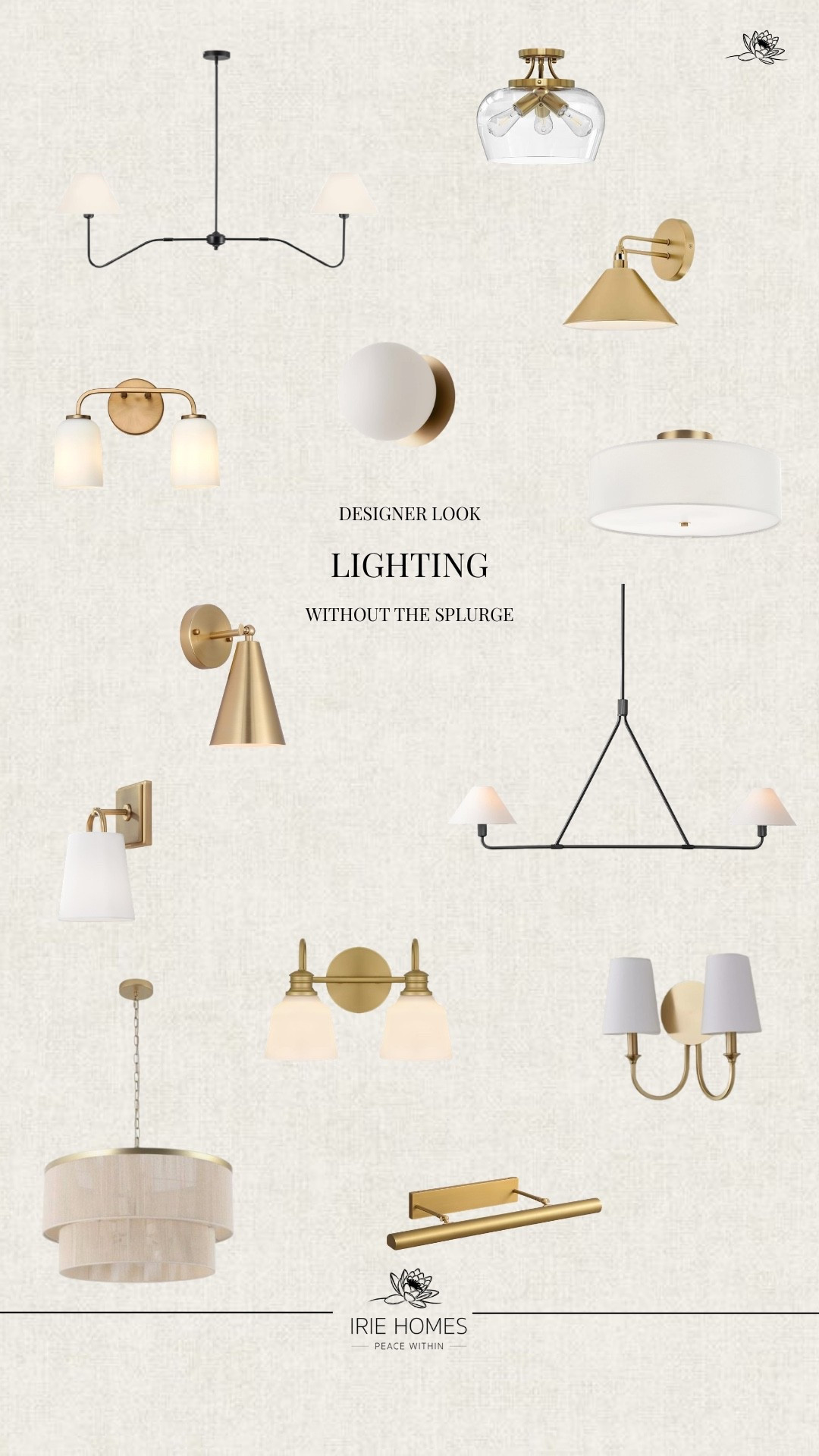 Designer-look lighting without the designer price ✨

#LTKHome #LTKSaleAlert