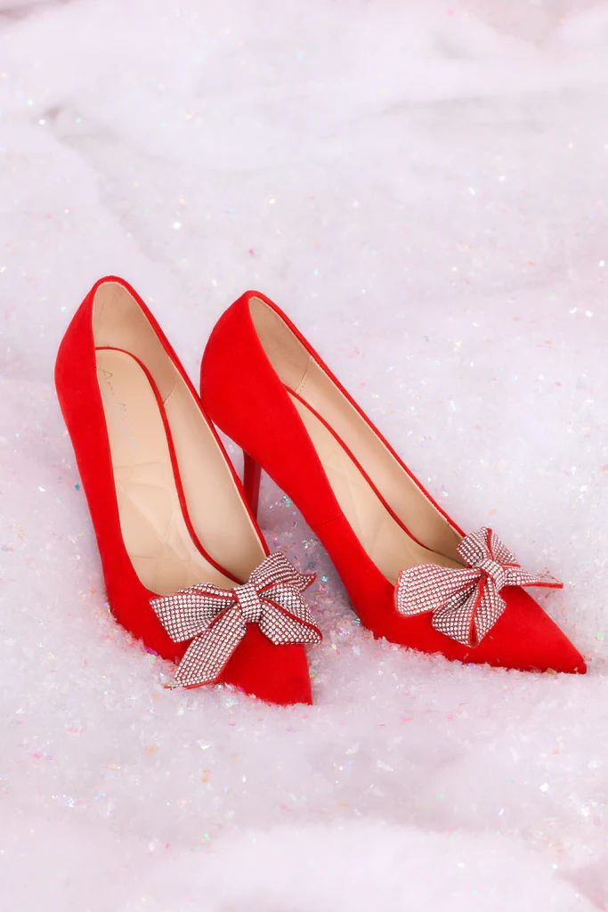 Marvel At These Red Heels | Red Dress 