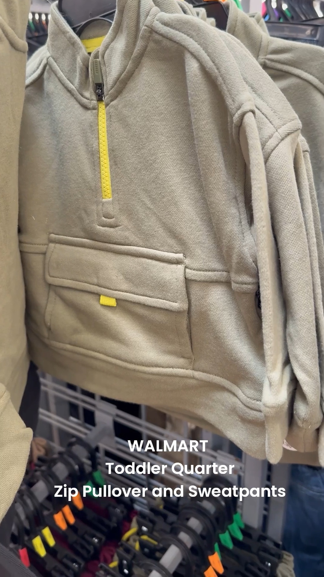 WALMART Toddler Quarter Zip Pullover and Sweatpants 

#LTKBaby #LTKKids