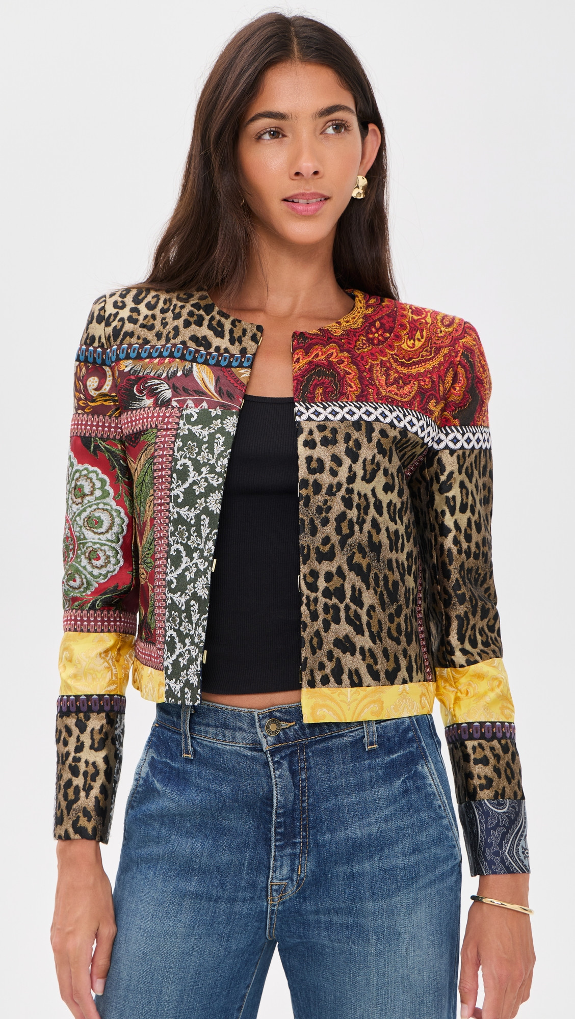 ALICE + OLIVIA Kidman Jacket Multi S | Shopbop