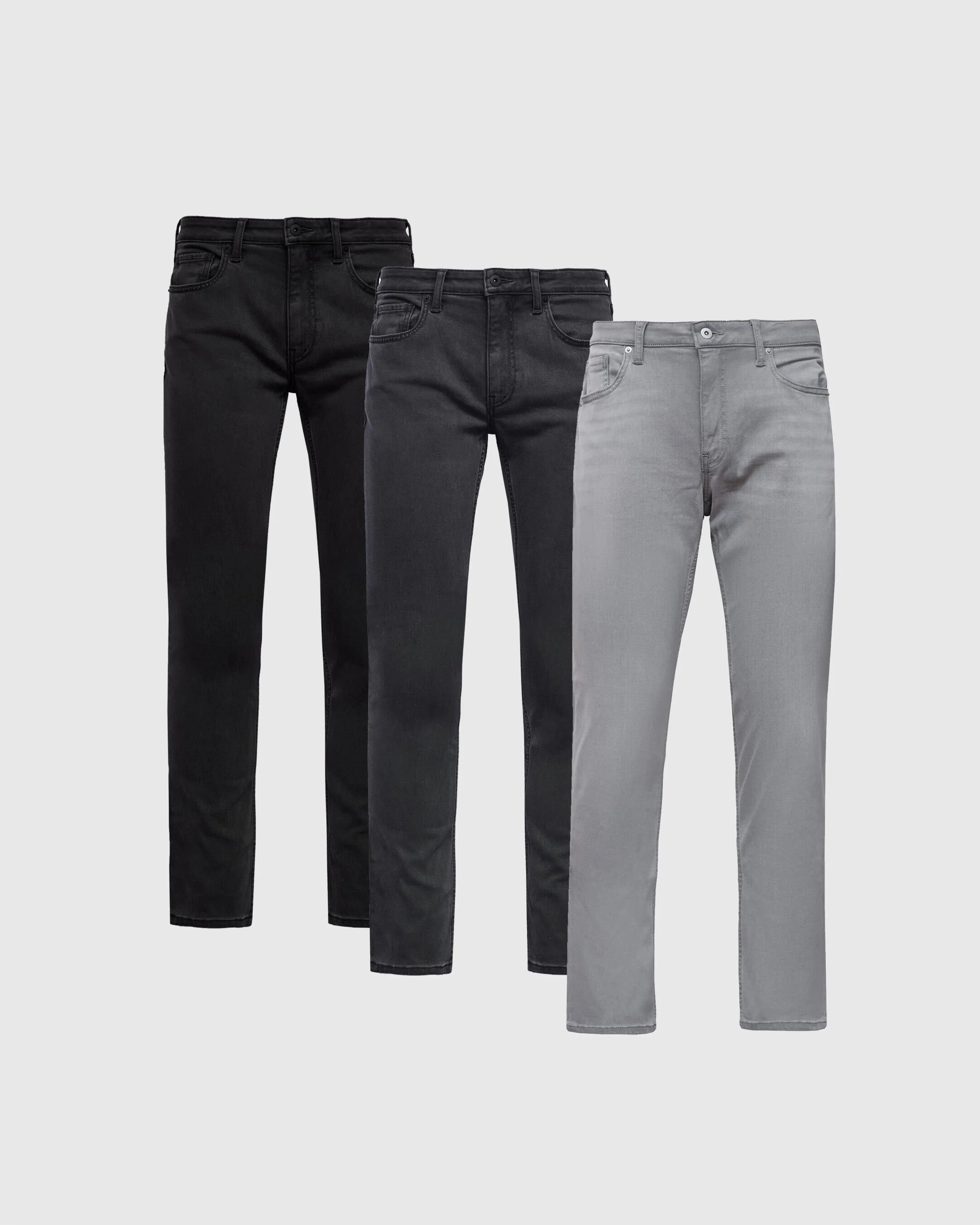 Straight Fit Comfort Jeans 3-Pack | True Classic