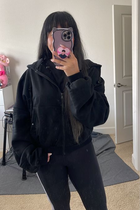 pop flex zip cloud hoodie 🖤