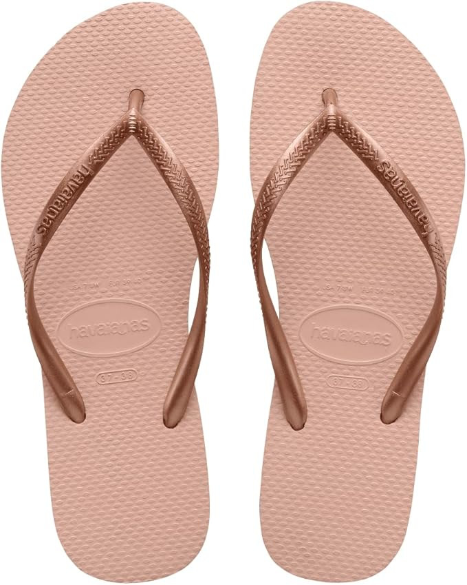 Havaianas Women's Slim Sandal, Ballet Rose,37/38 BR (7-8 M US) | Amazon (US)