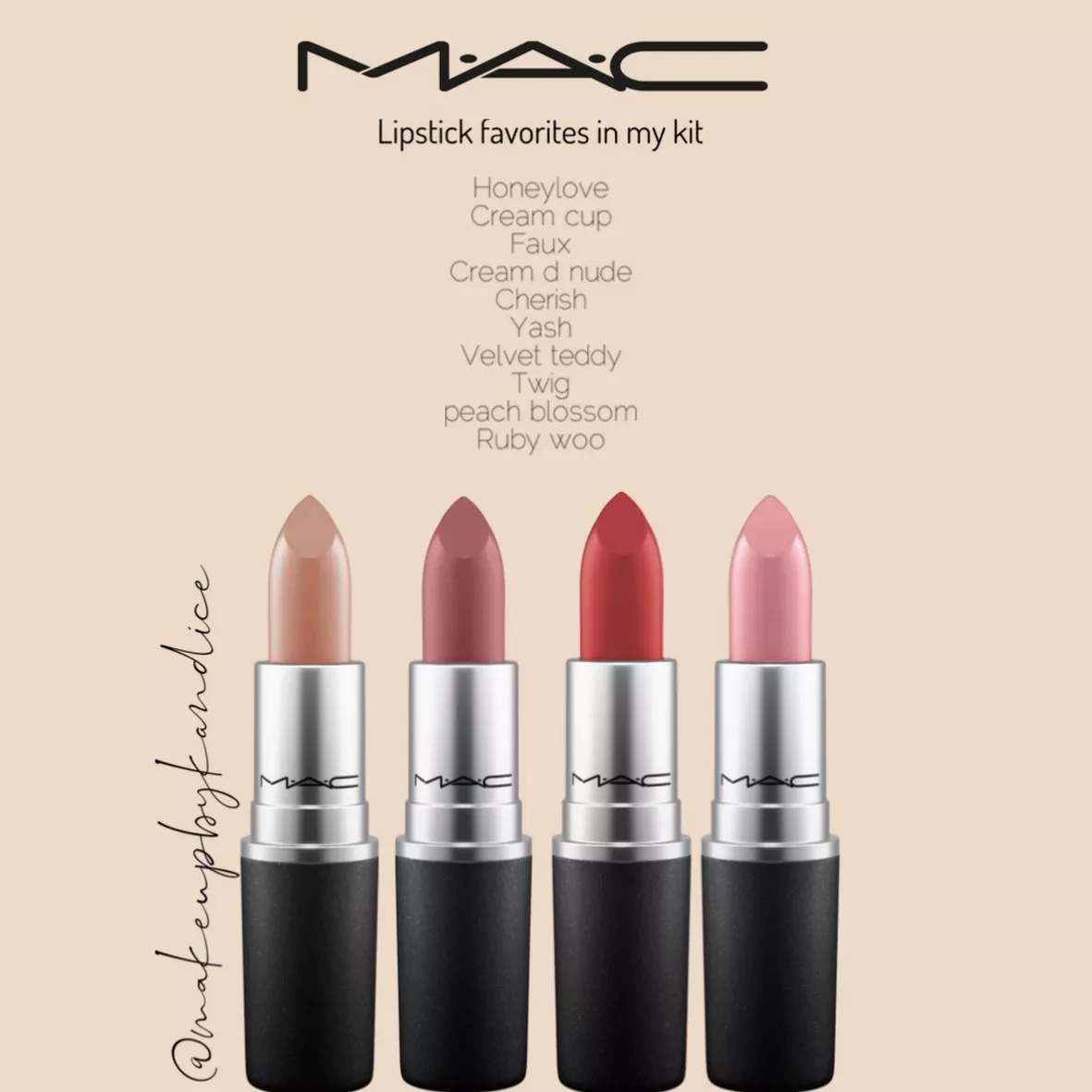 MAC Matte Lipstick ~Honeylove~ by M.A.C : : Beauty & Personal Care