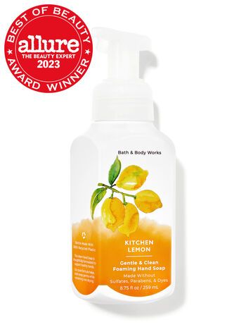Kitchen Lemon


Gentle & Clean Foaming Hand Soap | Bath & Body Works