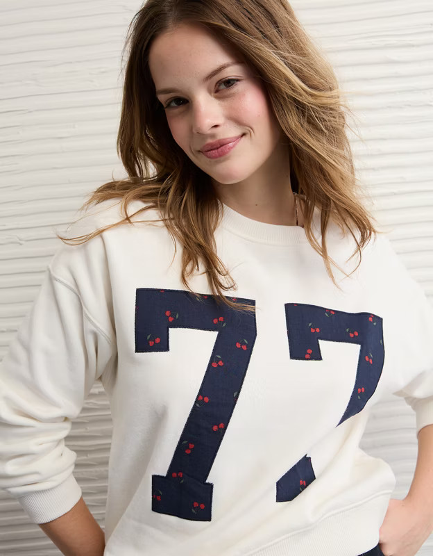 AE Relaxed Graphic Sweatshirt | American Eagle Outfitters (US & CA)