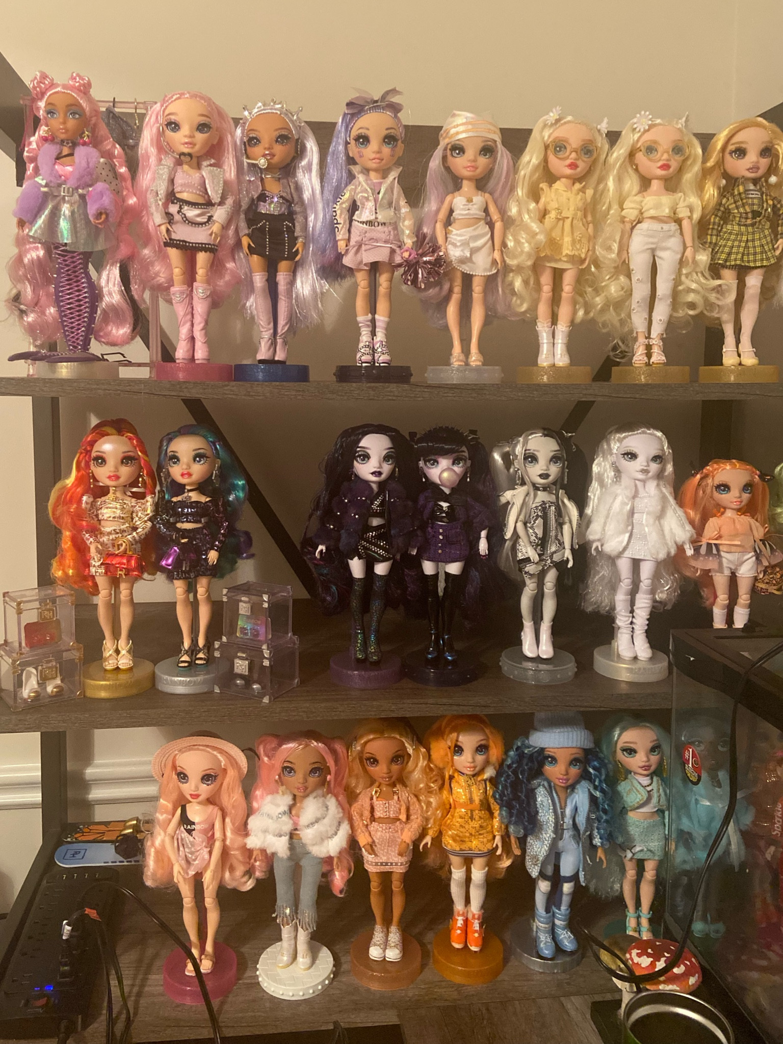 Sneak peek of a few rows of my Rainbow High collection! It’s constantly growing but I can’t rave enough about these dolls. Great gifts for kids or collectors! 

#LTKGiftGuide #LTKHoliday #LTKkids