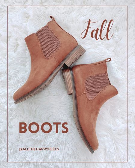 Boots for Fall available in 7 colors  from size 5 - 11. Boots on sale under $40. Tan boots, size 9 boots, size 10 boots, brown boots, booties, boots, fall boots, short boots, tan boots. Allthehappyfeels

#LTKshoecrush #LTKsalealert #LTKmidsize