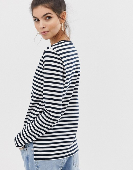 ASOS DESIGN cute long sleeve t-shirt in stripe | ASOS US