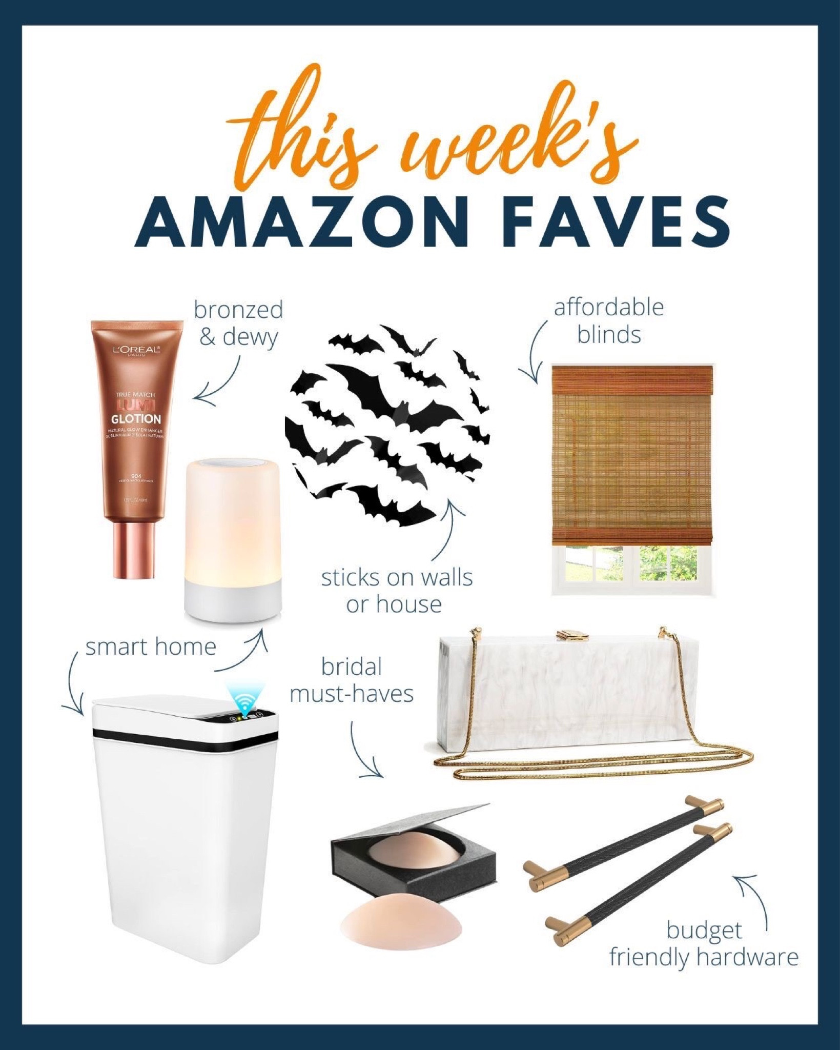 We love a great Amazon find! Our team is sharing their most recent favorite, Amazon fines! From trendy bridal must haves to smart home must haves  

#LTKFind #LTKhome #LTKunder50