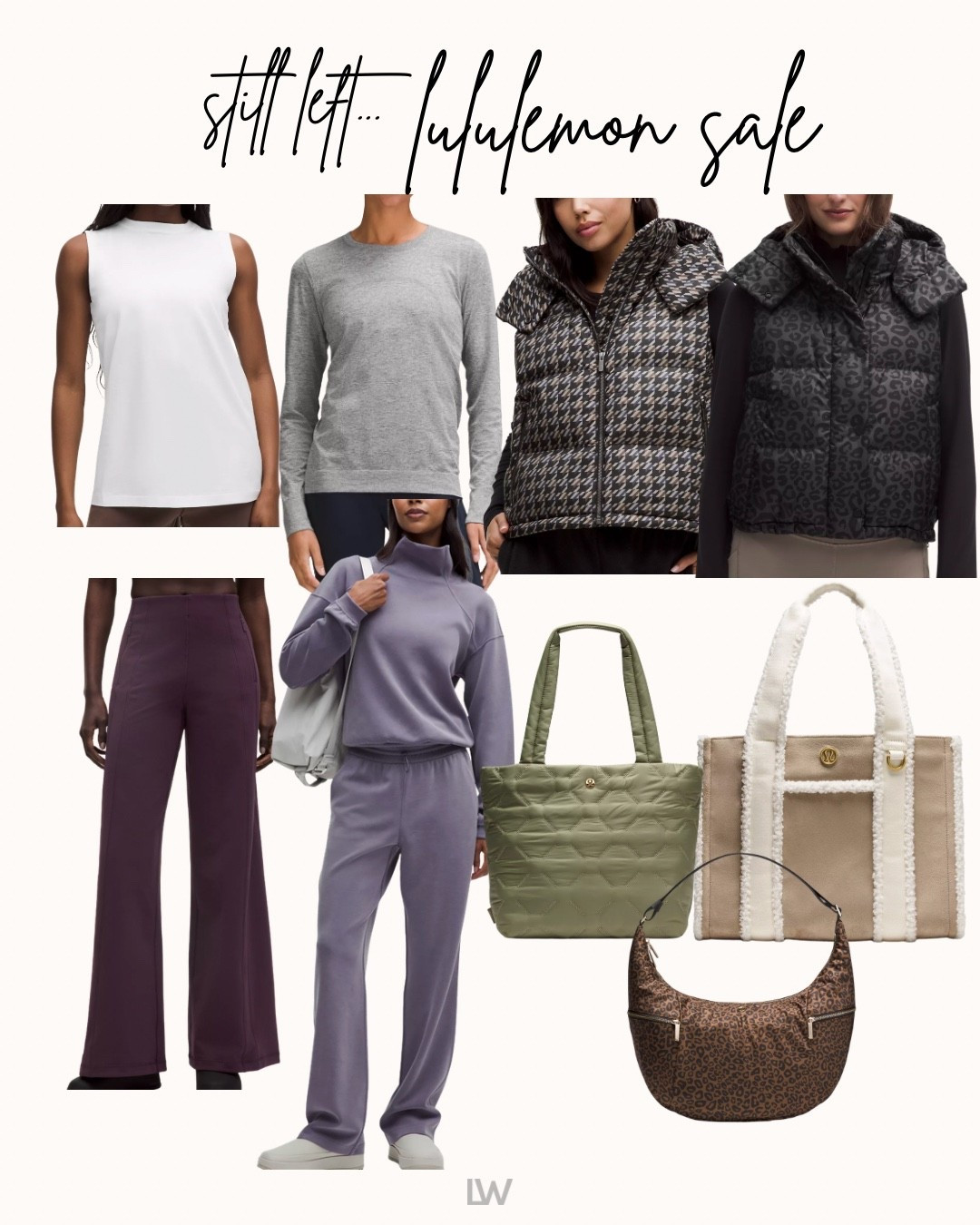 This sale ends tonight and it’s got some great buys still left! My fave maroon pants and Sherpa bag included!  