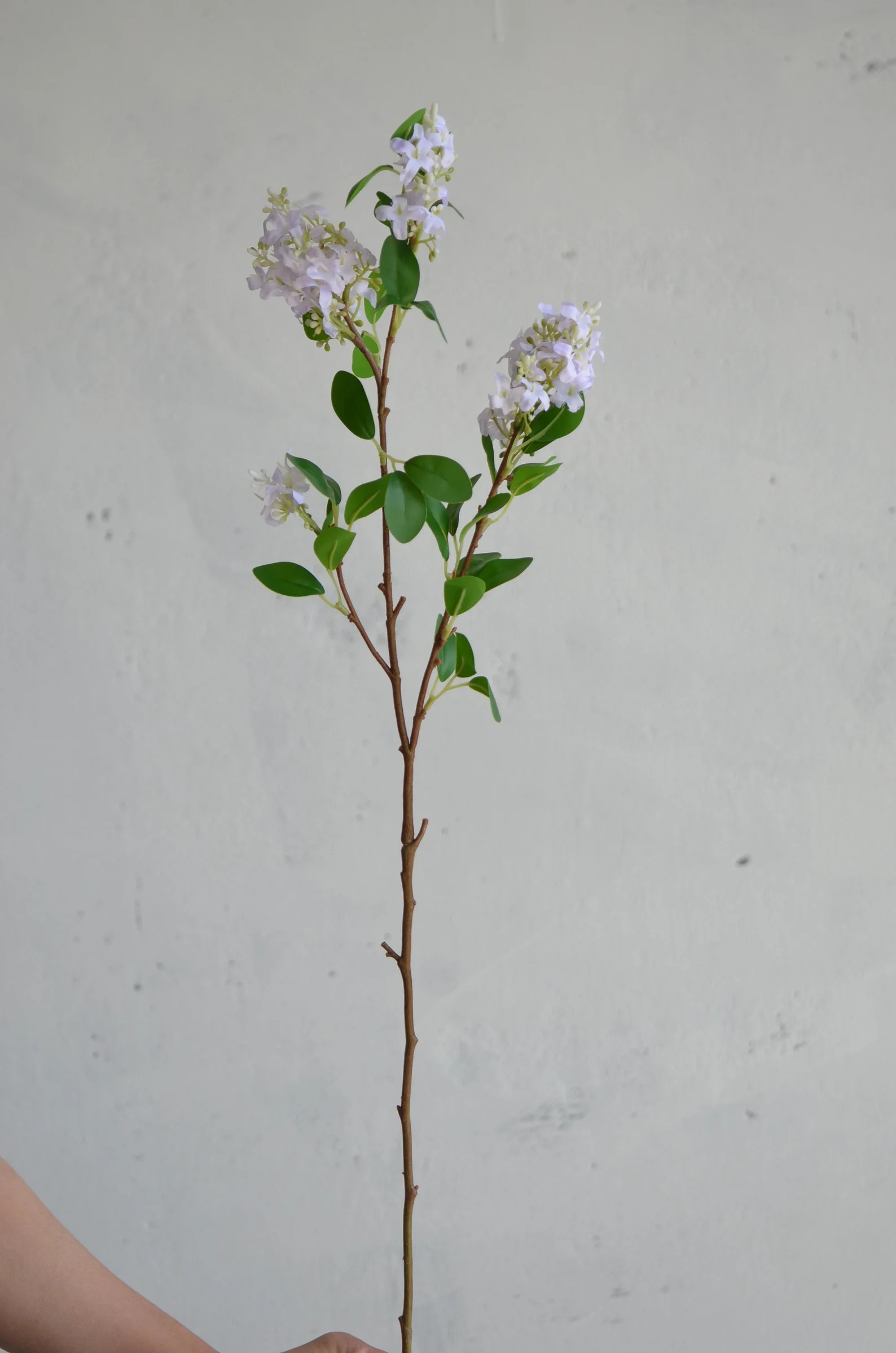 30" Light Purple Fake Lilacs Flower Branch, Faux Spring Flower Stem,| Centerpieces | Floral | Wed... | Etsy (US)