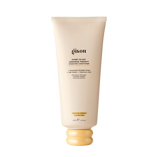 Gisou Honey Gloss Ceramide Therapy Hydrating Conditioner – Smooths, Detangles & Adds Shine with Mirsalehi Honey & Ceramides | Amazon (US)