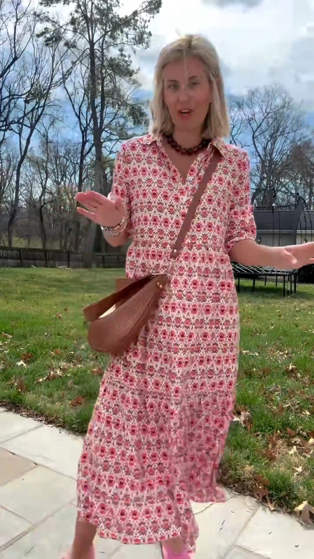Pink and brown will forever be a favorite for me! This dress is amazing and the price point is even better! I’m in small and 7.5 flat (half size down) 

#LTKdayinmylife #LTKootd #LTKmomlife