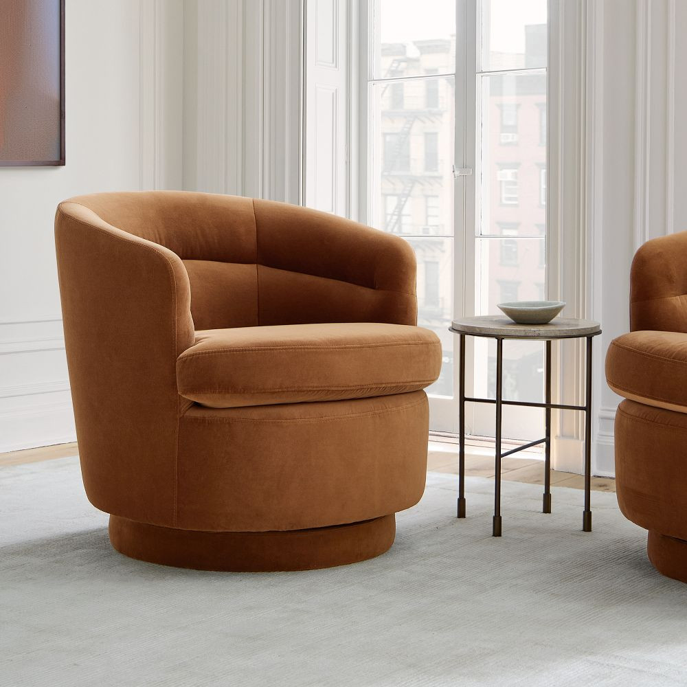 Viv Swivel Chair | West Elm (US)