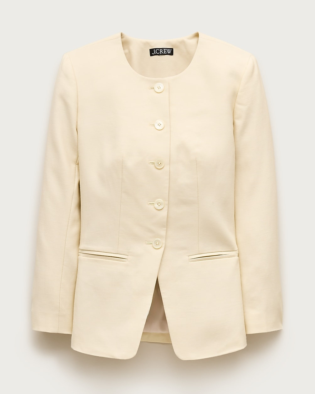 Margeaux lady jacket in Gramercy linen blend | J. Crew US