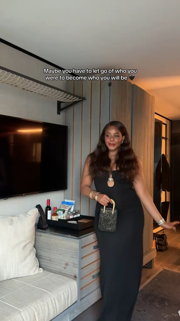 All dressed up and ready to step out 💕 wearing a stunning black maxi dress from revolve - style linked below! This gorgeous black maxi dress is perfect for summer weddings and black tie events. Linking below! .. For more links to summer coffee table decor, wedding guest dress, summer nails, melissa murrelll, wedding guest, summer outfits, georgia louise, ubeauty, 4th of july looks, follow me on LTK! ✨

#LTKStyleTip #LTKWedding #LTKSeasonal