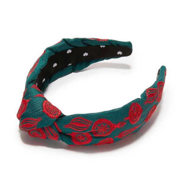 ALPINE KNOTTED ORNAMENT EMBROIDERED HEADBAND | LELE SADOUGHI