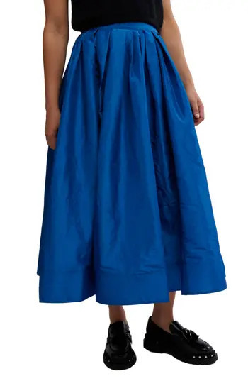Free People Emilia Crinkle Skirt in Lake Victoria at Nordstrom Rack, Size X-Small | Nordstrom Rack