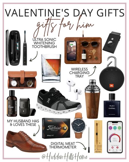 Mens gift ideas for Valentines Day! VDay gift guide for him, gifts for him for valentines days, husband gift ideas, boyfriend gifts, Valentine’s Day gifts for 2024 #giftguide #giftsforhim 

#LTKGiftGuide #LTKmens